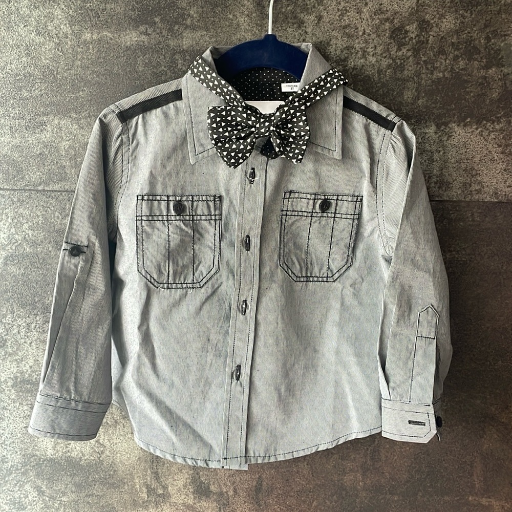 Craft + Flow Pattern Button Down Shirt size 2T